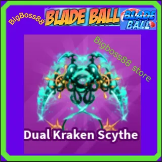 Dual Kraken Scythe - Blade Ball