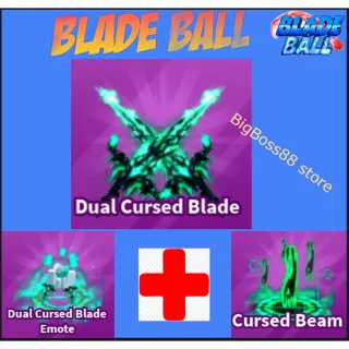 DUAL CURSED BLADE Full set - Blade Ball