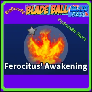Ferocitus Awakening Explosion - Blade Ball
