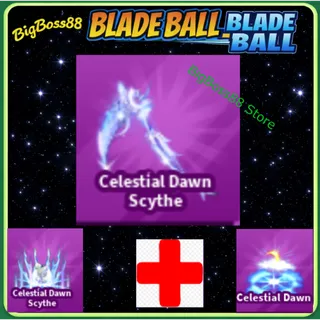 Celestial Dawn Scythe Full set - Blade Ball