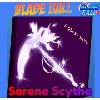 Serene Scythe + Serene Scythe Emote - Blade Ball
