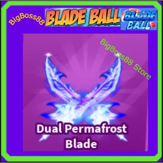 Dual Permafrost Blade - Blade Ball