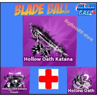 Hollow Oath Katana Full set - Blade Ball
