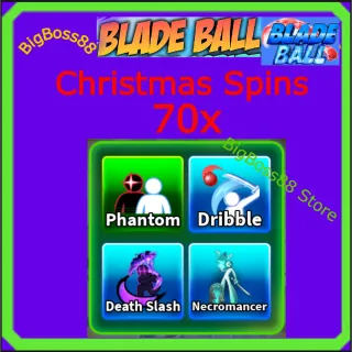 Christmas Spins - Blade Ball