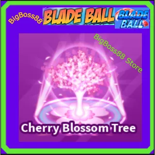 Cherry Blossom Tree Explosion - Blade Ball