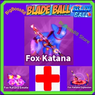Fox Katana Full set - Blade Ball