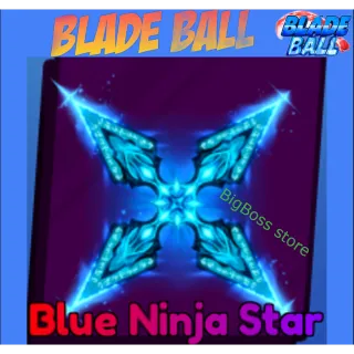 Blue Ninja Star - Blade Ball