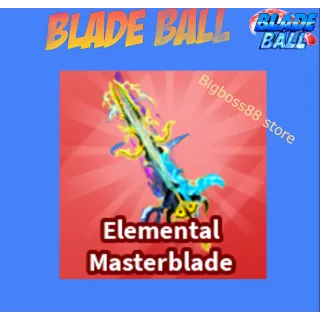 Elemental Masterblade - Blade Ball