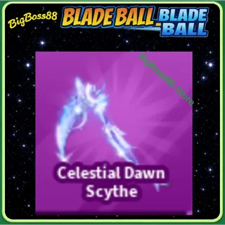Celestial Dawn Scythe - Blade Ball