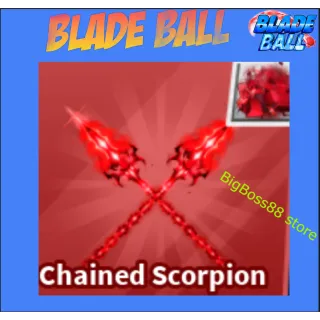 Chained Scorpion Finisher - Blade Ball