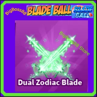 Dual Zodiac Blade - Blade Ball