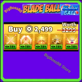 Festive Pack【2499R】- Blade Ball