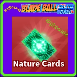 Nature Cards - Blade Ball
