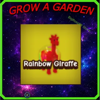 Rainbow Giraffe - Grow A Garden