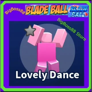 Lovely Dance Emote - Blade Ball