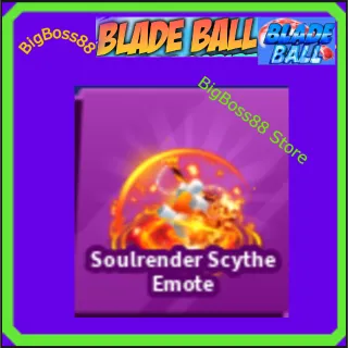 Soulrender Scythe Emote - Blade Ball