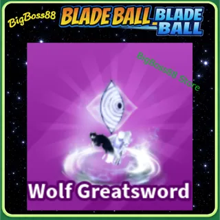 Wolf Greatsword emote - Blade Ball