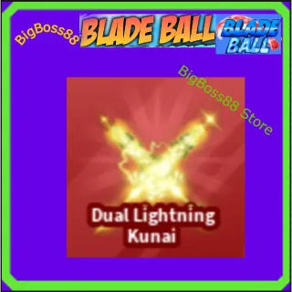 Dual Lightning Kunai - Blade Ball