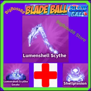 Lumenshell Scythe Full set - Blade Ball