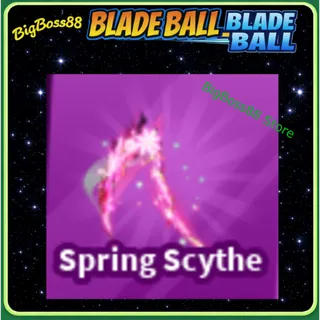 Spring Scythe - Blade Ball