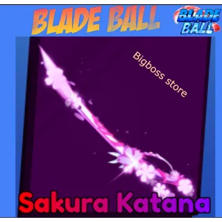 Sakura Katana - Blade Ball