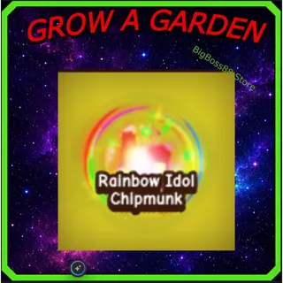 Rainbow Idol Chipmunk - Grow A Garden