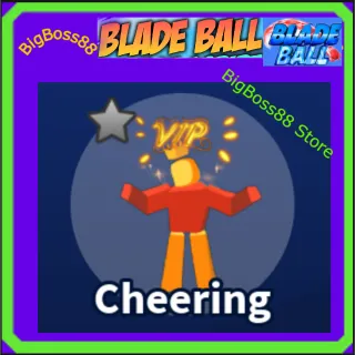 Cheering Emote - Blade Ball