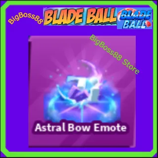 Astral Bow Emote - Blade Ball