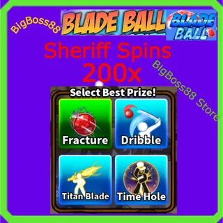 Sheriff Spins - Blade Ball