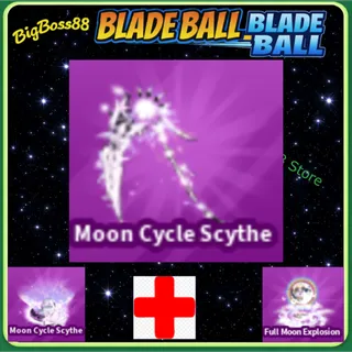 Moon Cycle Scythe Full set - Blade Ball