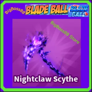 Nightclaw Scythe - Blade Ball