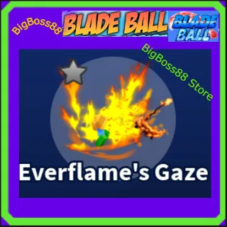 Everflame's Gaze Emote - Blade Ball