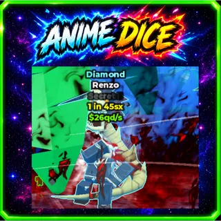 Unit Diamond Renzo Secret 1 in 45sx $26qds - Anime Dice