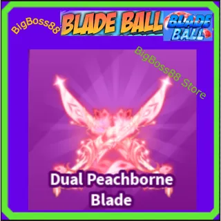 Dual Peachborne Blade - Blade Ball
