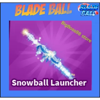 Snowball Launcher - Blade Ball