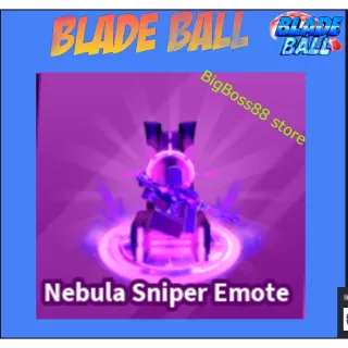 Nebula Sniper emote - Blade Ball
