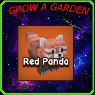 x2 Red Panda - Grow A Garden