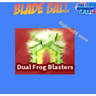 Dual Frog Blasters - Blade Ball