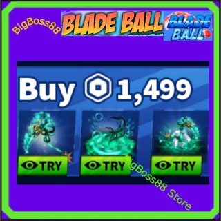 Kraken Scythe Full set - Blade Ball