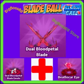 Dual Bloodpetal Blade Full set - Blade Ball