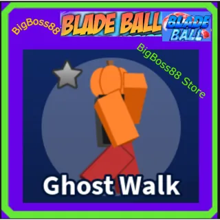 Ghost Walk Emote - Blade Ball
