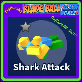 Shark Attack Emote - Blade Ball