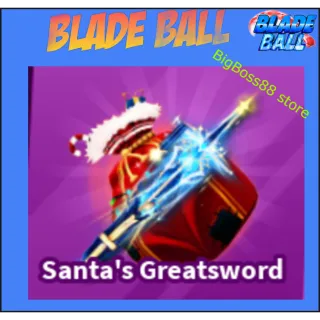 Santa's Greatsword - Blade Ball