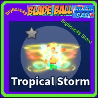 Tropical Storm Emote - Blade Ball