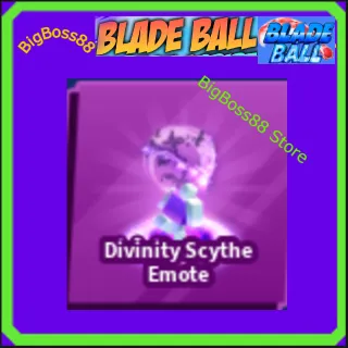 Divinity Scythe Emote - Blade Ball