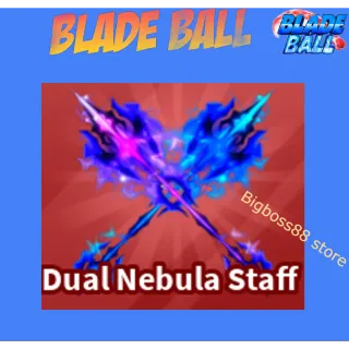 Dual Nebula Staff - Blade Ball