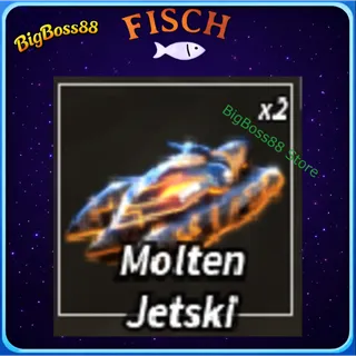 Molten Jetski Boat - Fisch