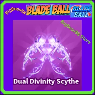 Dual Divinity Scythe - Blade Ball