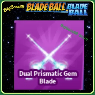 Dual Prismatic Gem Blade - Blade Ball