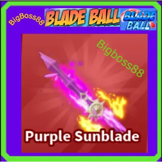 Purple Sunblade - Blade Ball